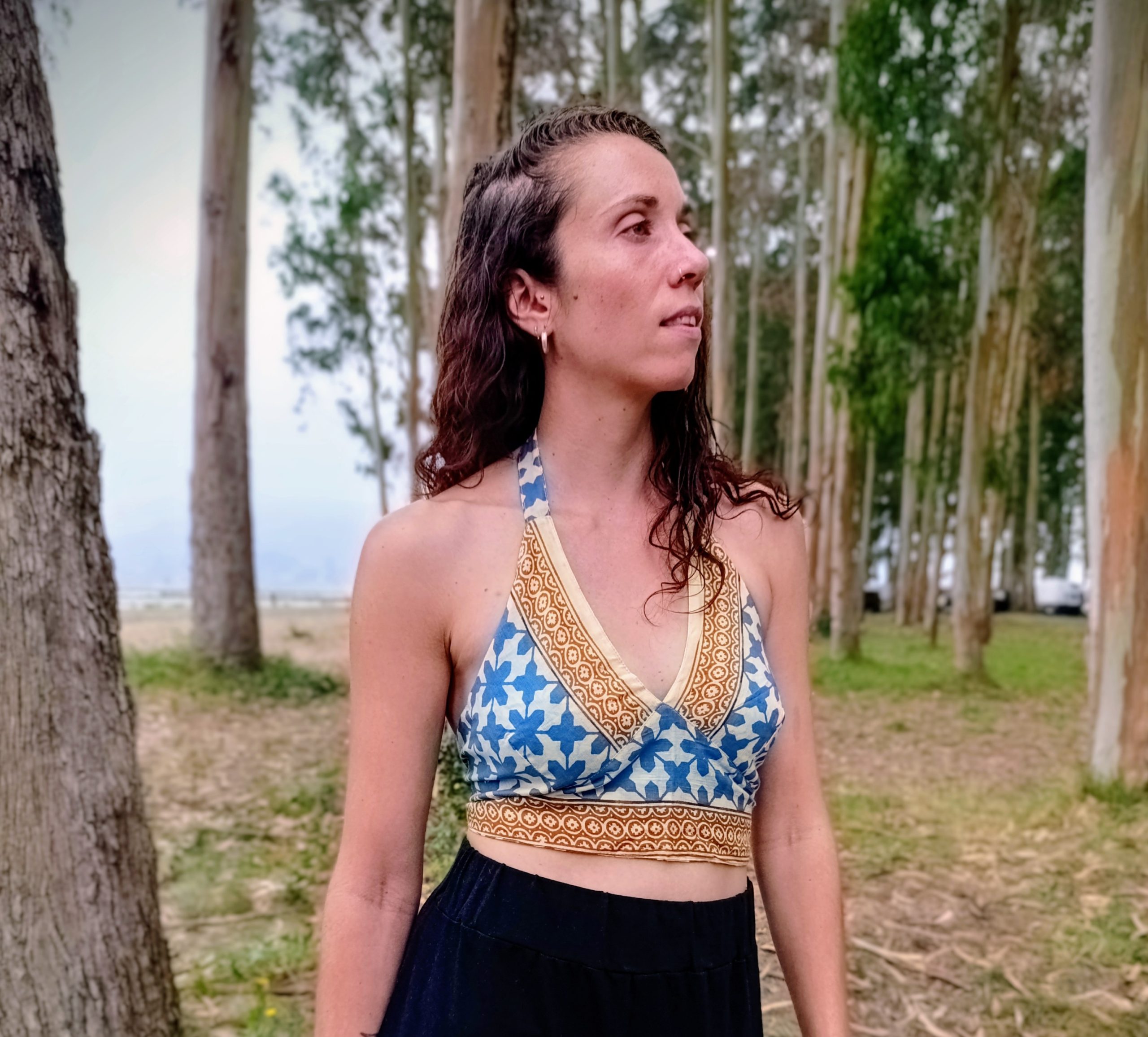 Top de algodón
