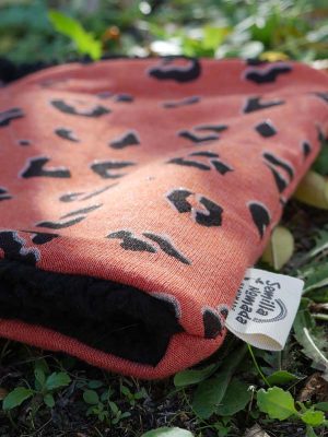 Cuello de animal print brilli brilli infantil forrado